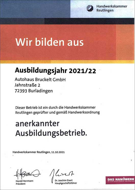 Ausbildung